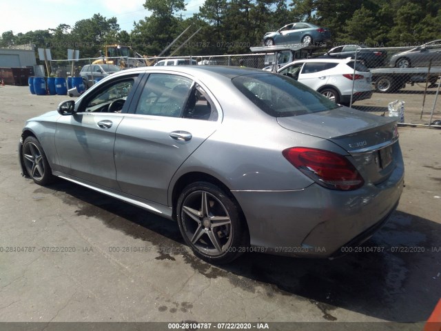 Photo 2 VIN: 55SWF4KB3GU105284 - MERCEDES-BENZ C-CLASS 