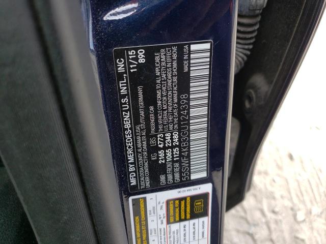 Photo 11 VIN: 55SWF4KB3GU124398 - MERCEDES-BENZ C 300 4MAT 