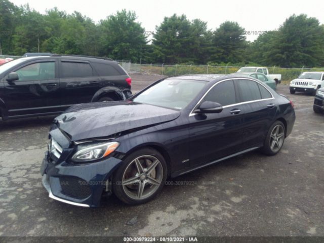 Photo 1 VIN: 55SWF4KB3GU154436 - MERCEDES-BENZ C-CLASS 