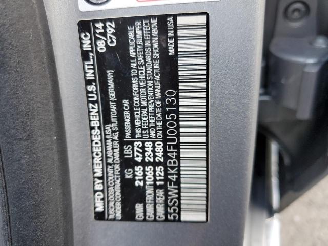 Photo 9 VIN: 55SWF4KB4FU005130 - MERCEDES-BENZ C 300 4MAT 