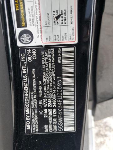 Photo 9 VIN: 55SWF4KB4FU005953 - MERCEDES-BENZ C 300 4MAT 