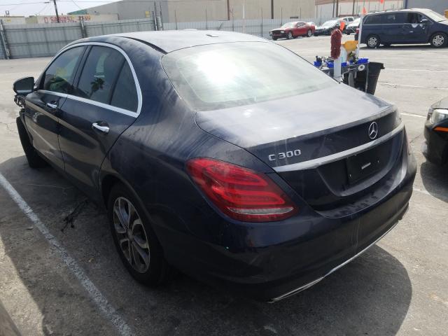 Photo 2 VIN: 55SWF4KB4FU017777 - MERCEDES-BENZ C 300 4MAT 