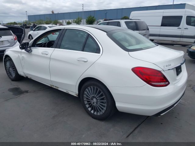 Photo 2 VIN: 55SWF4KB4FU025149 - MERCEDES-BENZ C-CLASS 