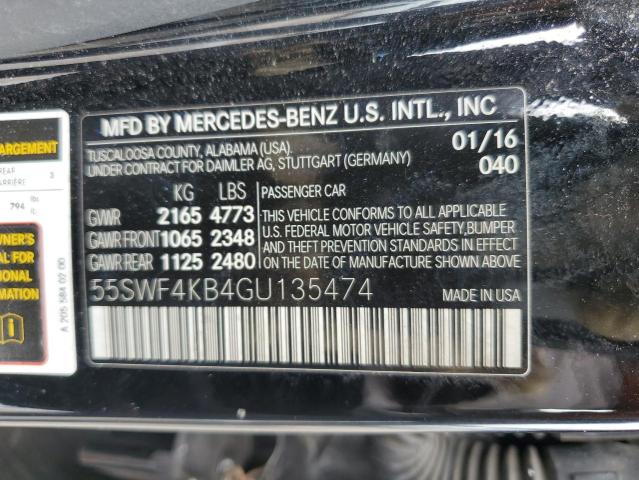 Photo 11 VIN: 55SWF4KB4GU135474 - MERCEDES-BENZ C 300 4MAT 