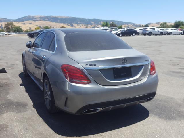 Photo 2 VIN: 55SWF4KB5FU021935 - MERCEDES-BENZ C 300 4MAT 