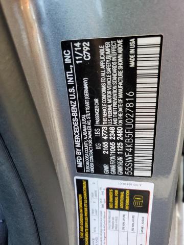 Photo 11 VIN: 55SWF4KB5FU027816 - MERCEDES-BENZ C 300 4MAT 