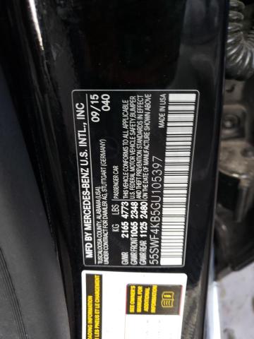 Photo 11 VIN: 55SWF4KB5GU105397 - MERCEDES-BENZ C 300 4MAT 