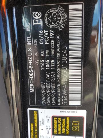 Photo 11 VIN: 55SWF4KB5GU138643 - MERCEDES-BENZ C 300 4MAT 