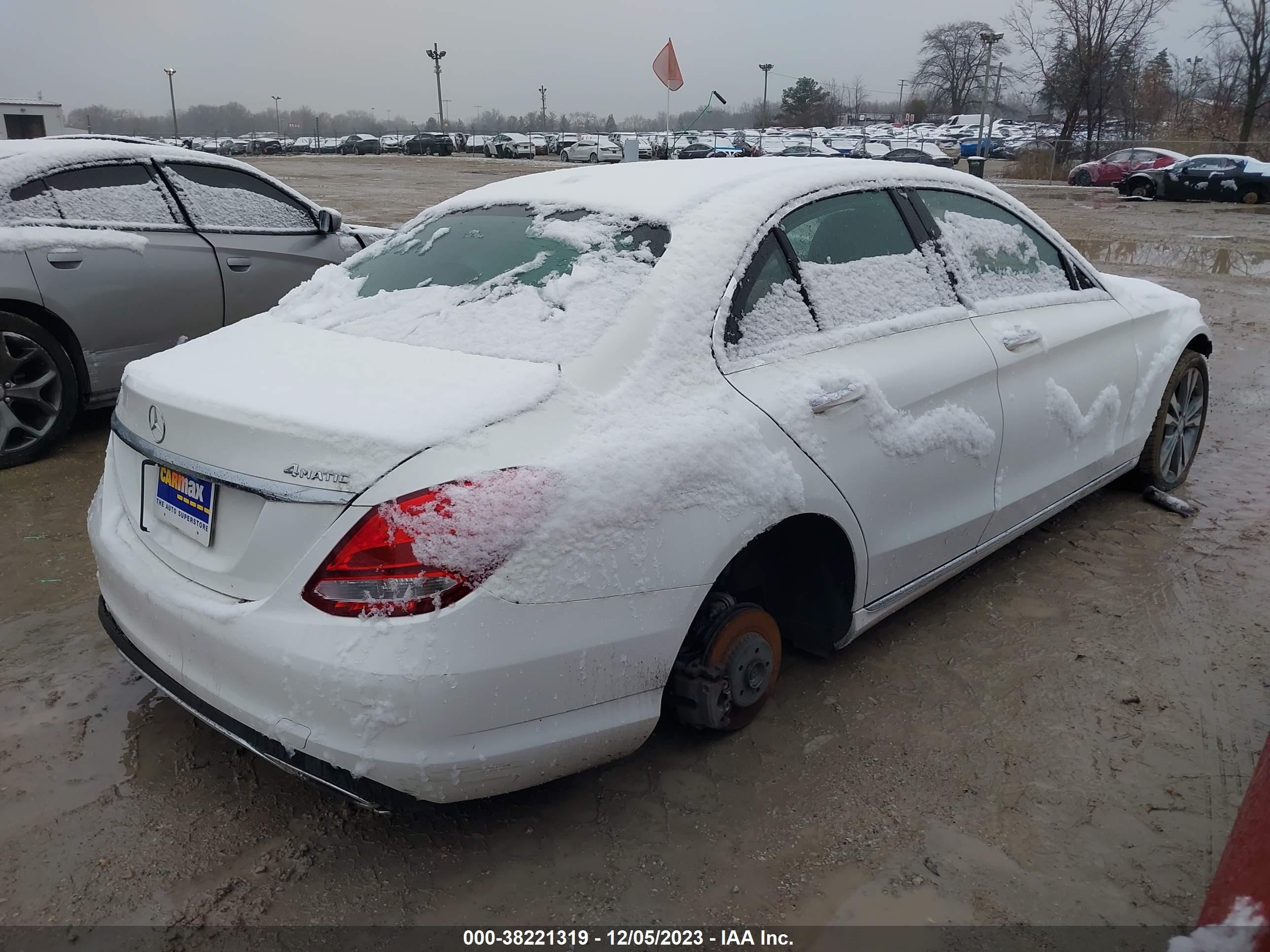 Photo 3 VIN: 55SWF4KB5GU149500 - MERCEDES-BENZ C-KLASSE 