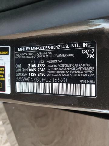 Photo 9 VIN: 55SWF4KB5HU216520 - MERCEDES-BENZ C 300 4MAT 