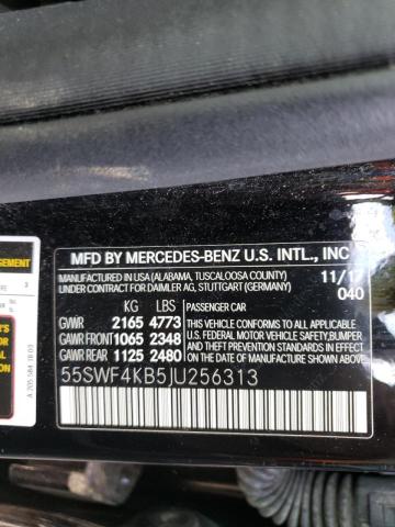 Photo 9 VIN: 55SWF4KB5JU256313 - MERCEDES-BENZ C 300 4MAT 