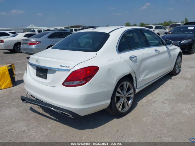 Photo 3 VIN: 55SWF4KB5JU274925 - MERCEDES-BENZ C-CLASS 