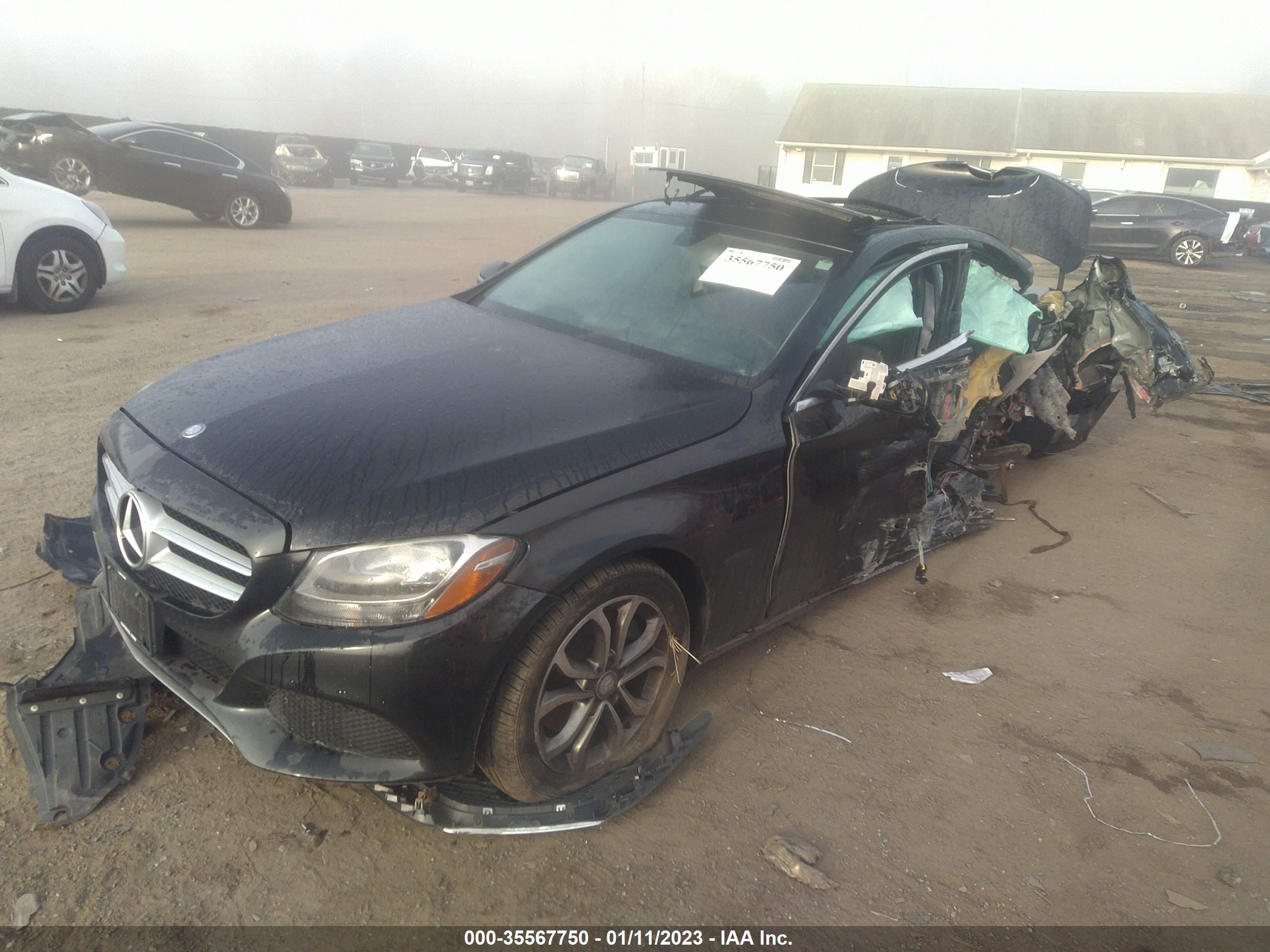 Photo 1 VIN: 55SWF4KB6FU081576 - MERCEDES-BENZ C-KLASSE 