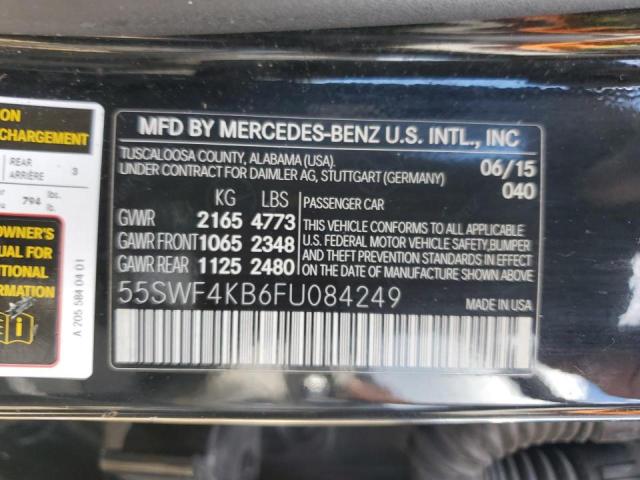 Photo 11 VIN: 55SWF4KB6FU084249 - MERCEDES-BENZ C 300 4MAT 