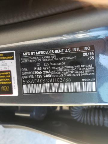 Photo 9 VIN: 55SWF4KB6GU103786 - MERCEDES-BENZ C 300 4MAT 