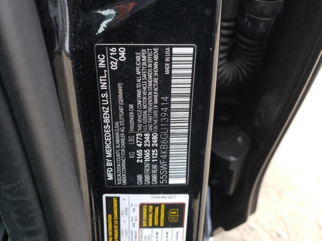 Photo 11 VIN: 55SWF4KB6GU139414 - MERCEDES-BENZ C 300 4MAT 