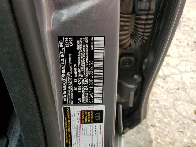 Photo 11 VIN: 55SWF4KB7FU038655 - MERCEDES-BENZ C 300 4MAT 