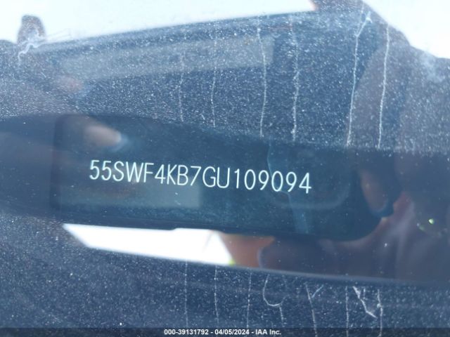 Photo 8 VIN: 55SWF4KB7GU109094 - MERCEDES-BENZ C 