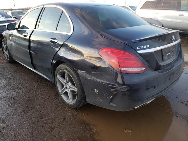 Photo 2 VIN: 55SWF4KB7HU190597 - MERCEDES-BENZ C 300 4MAT 