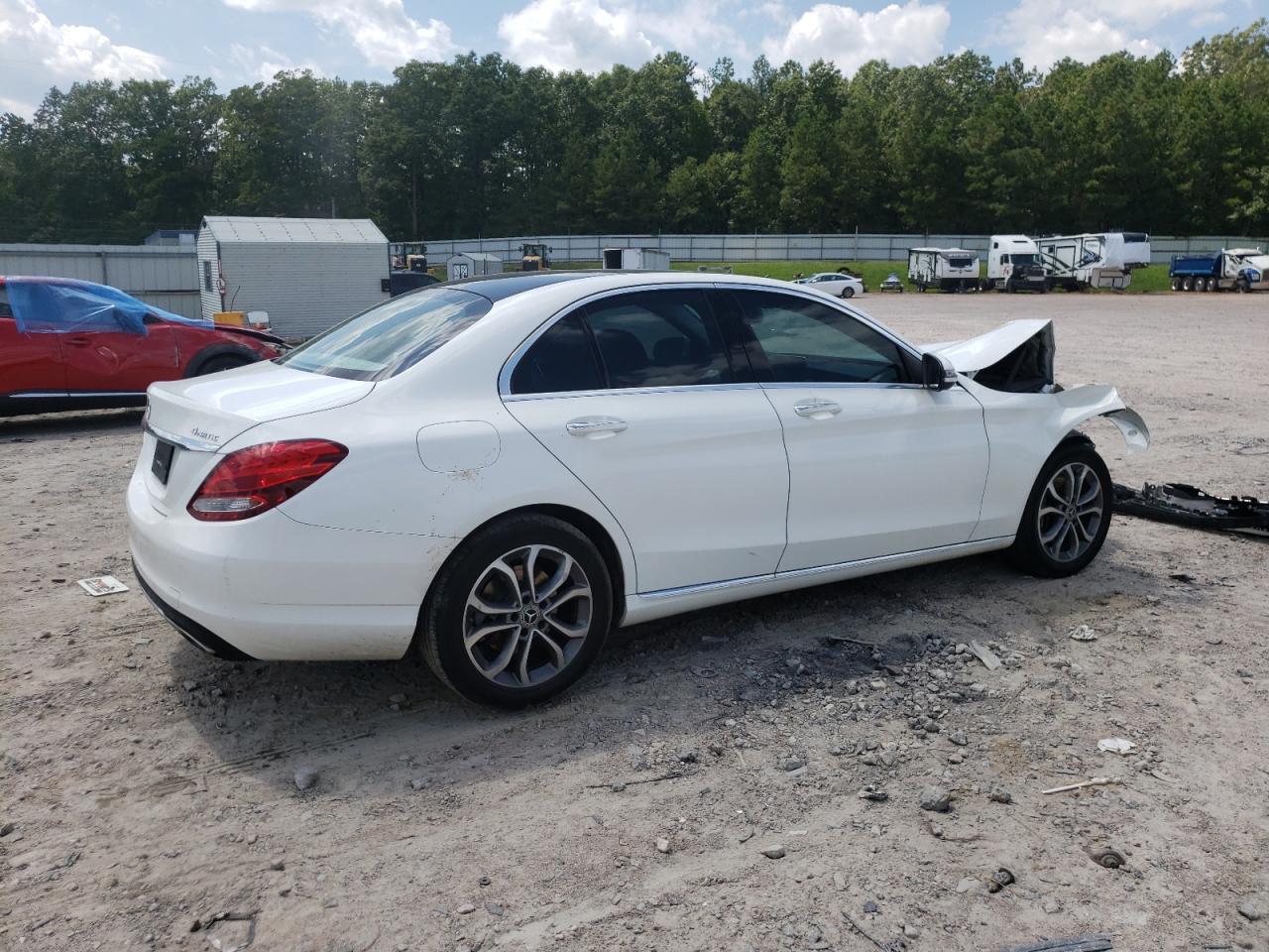 Photo 2 VIN: 55SWF4KB7HU222383 - MERCEDES-BENZ C-KLASSE 