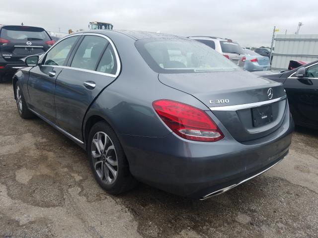 Photo 2 VIN: 55SWF4KB7HU227700 - MERCEDES-BENZ C 300 4MAT 