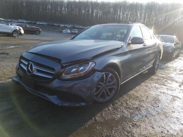 Photo 1 VIN: 55SWF4KB7HU228734 - MERCEDES-BENZ C 300 4MAT 