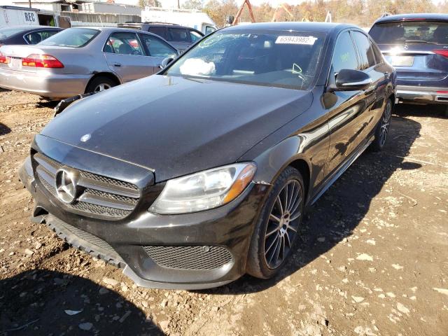 Photo 1 VIN: 55SWF4KB8FU009410 - MERCEDES-BENZ C 300 4MAT 