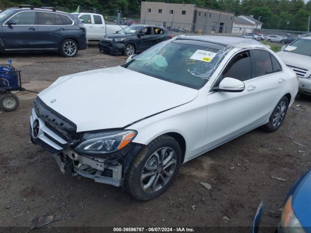 Photo 1 VIN: 55SWF4KB8FU014431 - MERCEDES-BENZ C-CLASS 