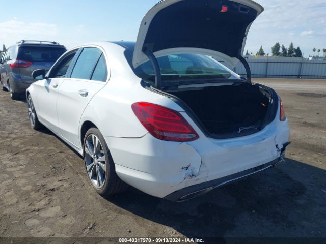 Photo 2 VIN: 55SWF4KB8FU025090 - MERCEDES-BENZ C-CLASS 