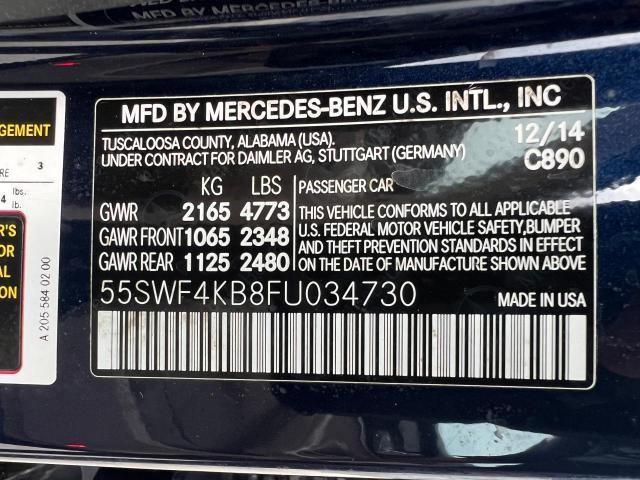 Photo 14 VIN: 55SWF4KB8FU034730 - MERCEDES-BENZ C 300 4MAT 