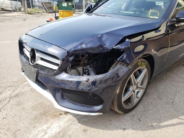 Photo 8 VIN: 55SWF4KB8FU034887 - MERCEDES-BENZ C 300 4MAT 