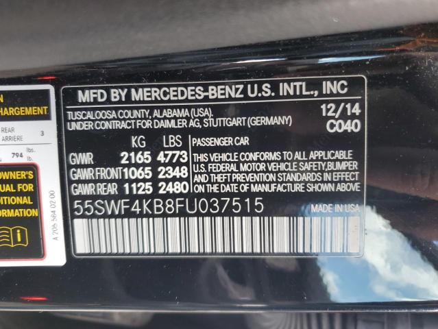 Photo 11 VIN: 55SWF4KB8FU037515 - MERCEDES-BENZ C 300 4MAT 