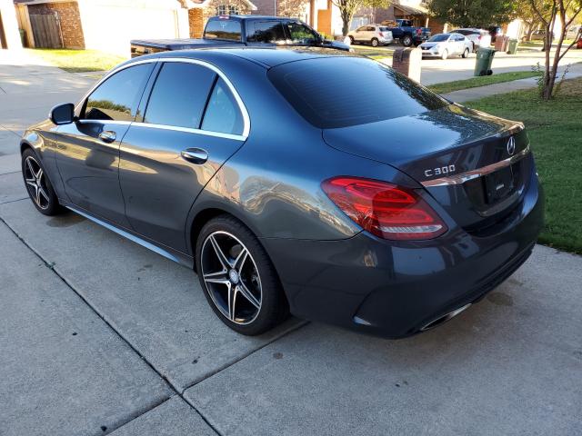 Photo 2 VIN: 55SWF4KB8FU042746 - MERCEDES-BENZ C 300 4MAT 