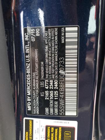 Photo 11 VIN: 55SWF4KB8FU090733 - MERCEDES-BENZ C 300 4MAT 