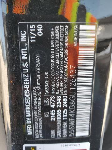 Photo 11 VIN: 55SWF4KB8GU126437 - MERCEDES-BENZ C 300 4MAT 