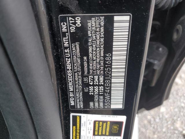 Photo 11 VIN: 55SWF4KB8JU251686 - MERCEDES-BENZ C 300 4MAT 