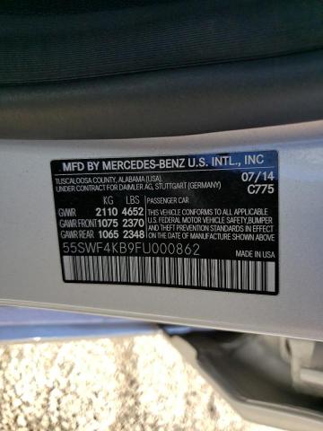 Photo 11 VIN: 55SWF4KB9FU000862 - MERCEDES-BENZ C 300 4MAT 