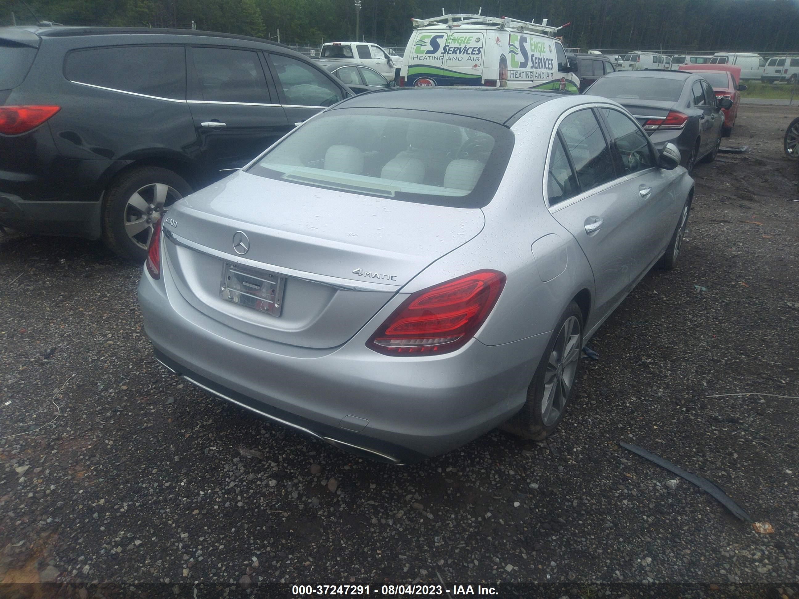 Photo 3 VIN: 55SWF4KB9FU001543 - MERCEDES-BENZ C-KLASSE 