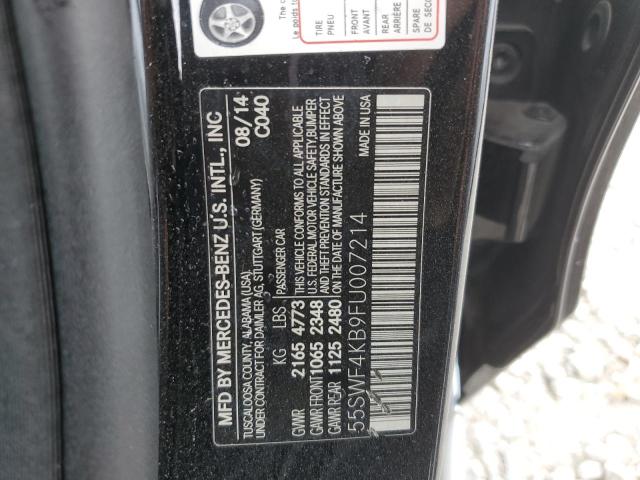 Photo 12 VIN: 55SWF4KB9FU007214 - MERCEDES-BENZ C 300 4MAT 