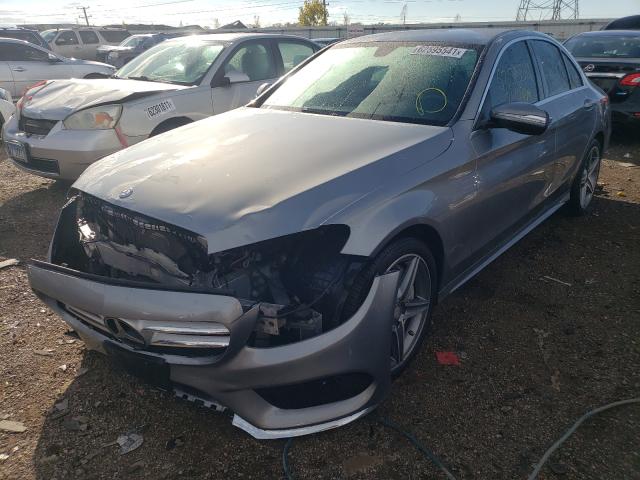 Photo 1 VIN: 55SWF4KB9FU025714 - MERCEDES-BENZ C 300 4MAT 