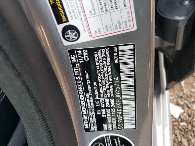 Photo 9 VIN: 55SWF4KB9FU025714 - MERCEDES-BENZ C 300 4MAT 