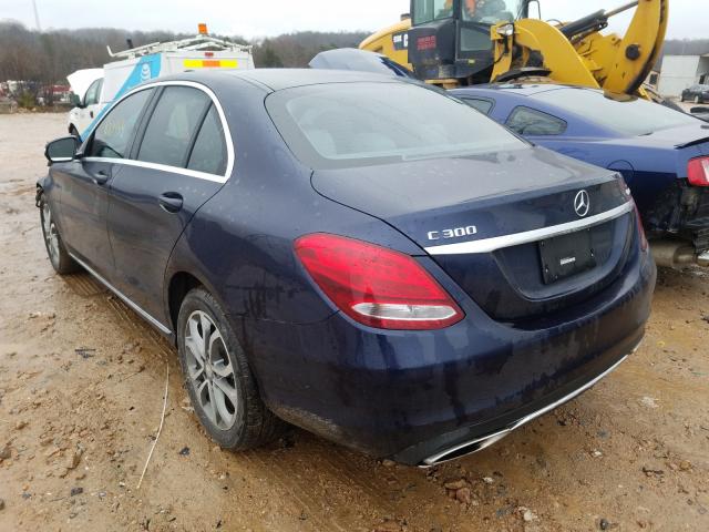 Photo 2 VIN: 55SWF4KB9FU037796 - MERCEDES-BENZ C 300 4MAT 