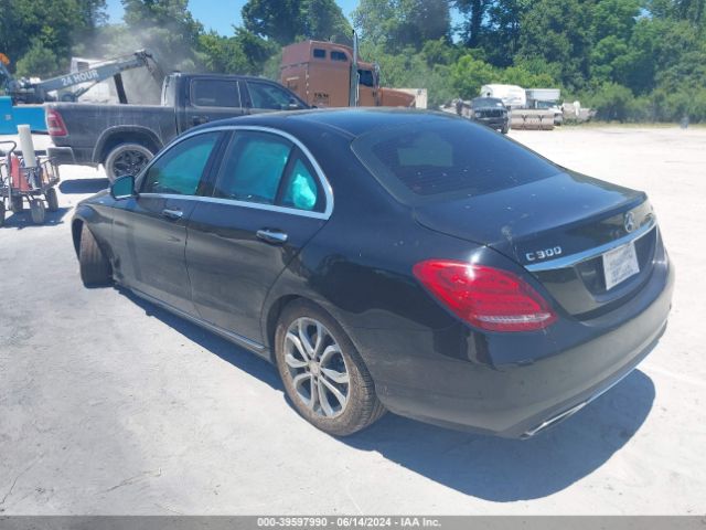 Photo 2 VIN: 55SWF4KB9FU053643 - MERCEDES-BENZ C-CLASS 