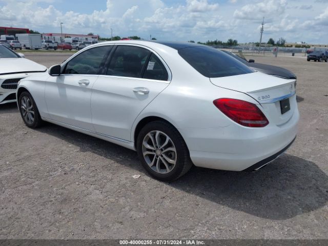 Photo 2 VIN: 55SWF4KB9FU065453 - MERCEDES-BENZ C-CLASS 