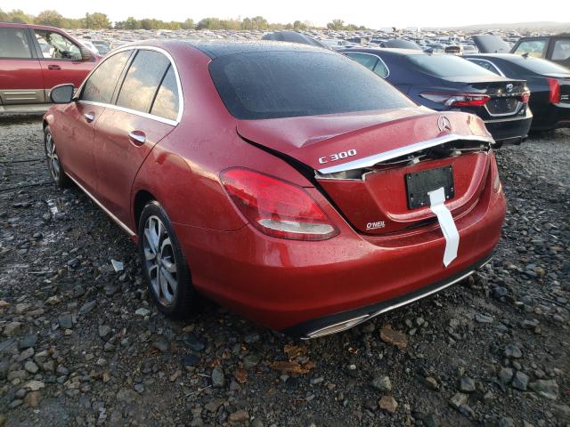 Photo 2 VIN: 55SWF4KB9HU208193 - MERCEDES-BENZ C 300 4MAT 