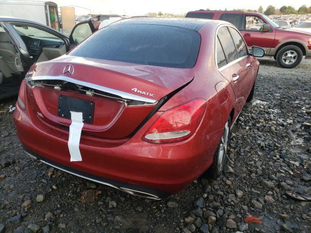 Photo 3 VIN: 55SWF4KB9HU208193 - MERCEDES-BENZ C 300 4MAT 