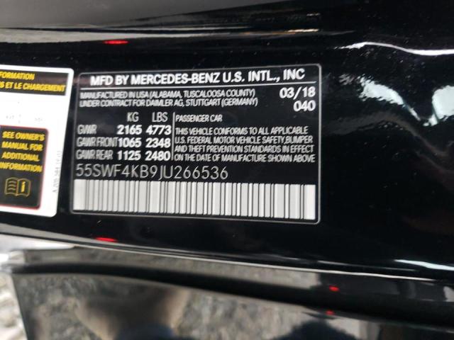 Photo 11 VIN: 55SWF4KB9JU266536 - MERCEDES-BENZ C 300 4MAT 