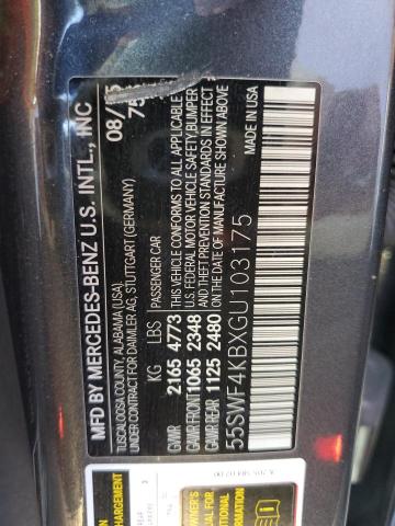 Photo 13 VIN: 55SWF4KBXGU103175 - MERCEDES-BENZ C 300 4MAT 