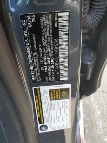 Photo 12 VIN: 55SWF4KBXGU148536 - MERCEDES-BENZ C 300 4MAT 