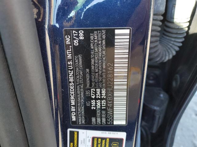 Photo 11 VIN: 55SWF4KBXHU228162 - MERCEDES-BENZ C 300 